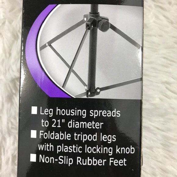 On Stage Stands Compact Sheet Music Telescoping Stand - Picture 10 of 11